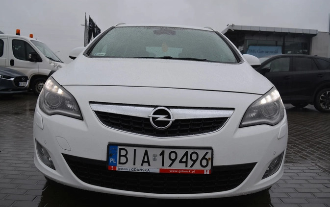 Opel Astra cena 20900 przebieg: 264000, rok produkcji 2011 z Tarnowskie Góry małe 172